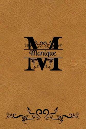 Amazon Split Letter Personalized Name Journal Monique