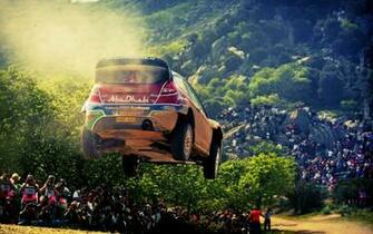 Jumping Rally Wallpaper Wrc Cars