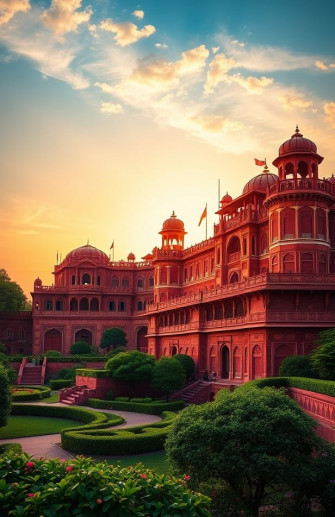Red Fort Wallpaper