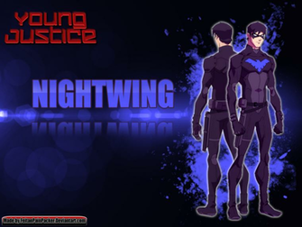 Young Justice Nightwing Wallpaper By Feitanpainpacker On