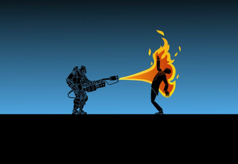 Tf2 Pyro Bot X Spy Wallpaper By Bielek