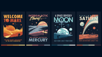 Retro Futurism R Wallpaper