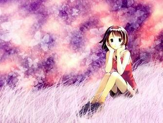 Desktop Wallpaper Of Cute Anime Girl Computer