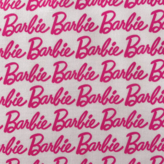 Fq Barbie Doll Fashion Girl Children Character Polycotton Fabric
