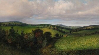 Green Hills Wallpaper