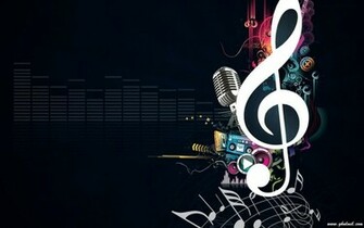 Beautiful Sign Of Music Desktop Wallpaper