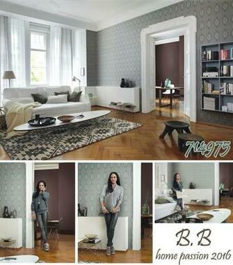 Wallpaper Rasch Rush Fleece Nonwoven Fabric