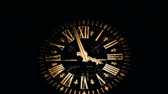Wallpaper Id Clock Time Church And Dark HD 4k
