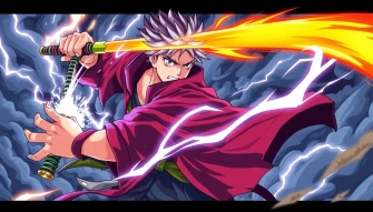 Zenitsu Cool Wallpaper