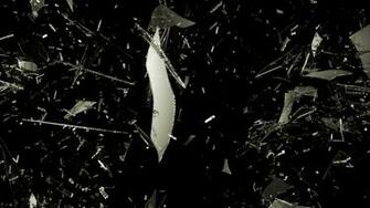 Broken Glass Shattered Crack Abstract Window Bokeh Pattern Psychedelic