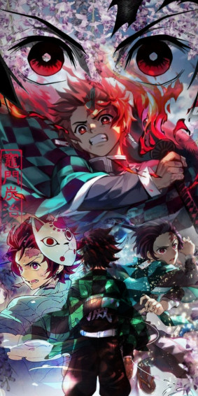 Top Best Tanjiro Kamado iPhone Wallpaper