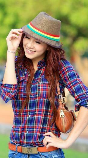 Smile Girl iPhone 5s Wallpaper More In