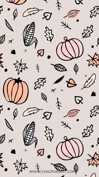 Cute Thanksgiving Wallpaper For iPhone
