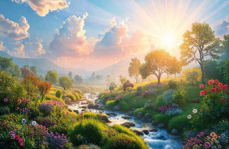Jehovah Paradise Wallpaper