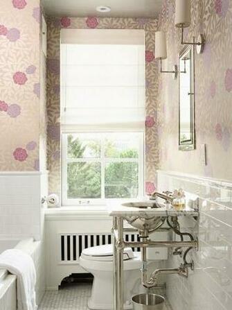 The Wallpaper In Bathroom Above Is Asuka By Osborne And Little But