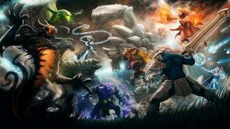 Dota Wallpaper With Heroes