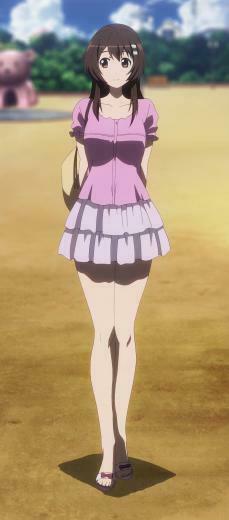 Brunettes Brown Eyes Playground Skies Niimi Haruka Photokano
