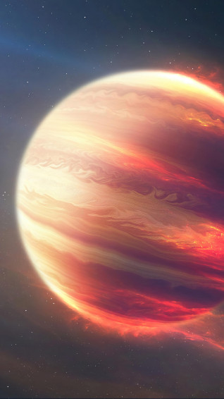 Jupiter Planet Space Wallpaper iPhone Phone 4k 50f