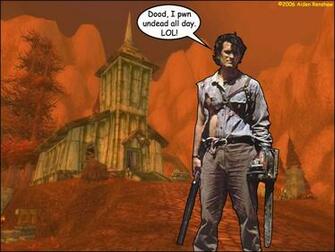 Bruce Campbell Pwns Undead By Angryaiden