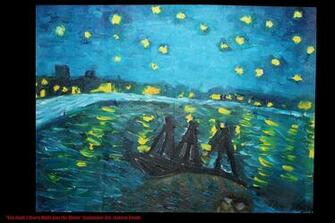 Starry Night Over The Rhone By Jaskirats