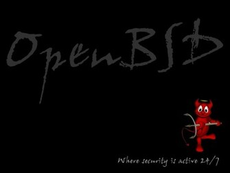 Openbsd O La S Curit Est Active Wallpaper