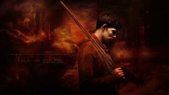 Merlin Wallpaper The Young Warlock Fan Art