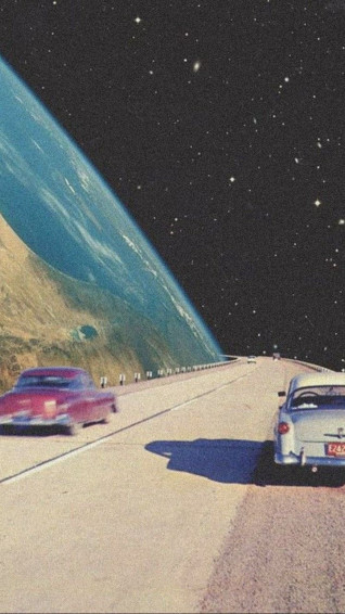 Darkshadow On Wallpaper Space Retro Futurism