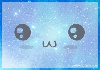 Kawaii Blue Wallpaper
