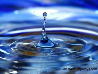 Desktop Wallpaper Water Drop Alastair Humphreys