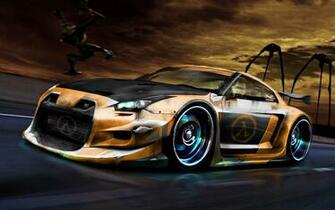 Street Racing Cars Wallpaper Background