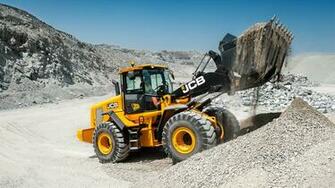Jcb Wheel Loaders Image Wheeled Loader Wallpaper