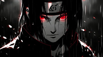 Uchiha Itachi Akatsuki Live Wallpaper