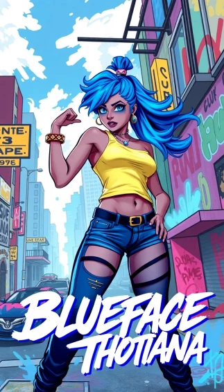 Blueface Thotiana Wallpaper