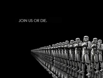 Star Wars Die Dark Side Clone Trooper Wallpaper