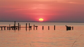 Sunrise Over One Of Maryland S Tributaries The Chesapeake Bay