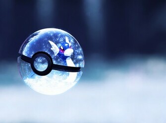 Pokemon Wallpaper Pokeball Blue