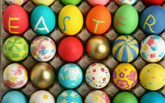 Easter Eggs Artwork Desktop Pc And Mac Wallpaper