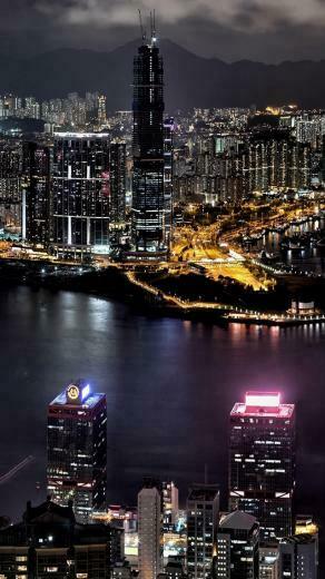 City Night iPhone 5s Wallpaper iPad
