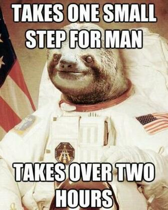 Slothstronaut Astronaut Meme Lol