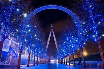 Christmas London Eye