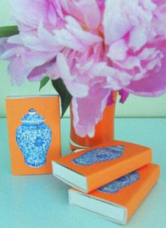 Anne Harwell Orange Chinoiserie Matches
