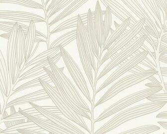 Modern Floral Wallpaper In Cream And White Design By Bd Wall Adda Fv