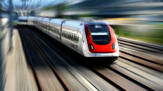 High Speed Bullet Train HD Wallpaper Of