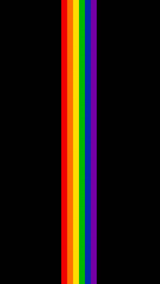 Vertical Rainbow Lgbt Phone Wallpaper