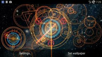 Hypno Clock Live Wallpaper Pro Android Apps On Google Play
