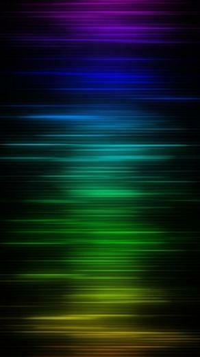 Blue And Green Lines iPhone Wallpaper HD