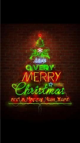 Merry Christmas And Happy New Year iPhone