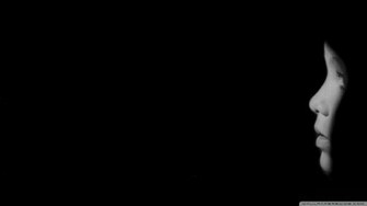Face Black Wallpaper