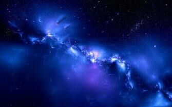 Blue Nebula Wallpaper
