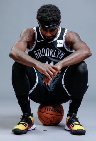 Kyrie Irving Brooklyn Nets Media Day Wallpaper Teahub Io